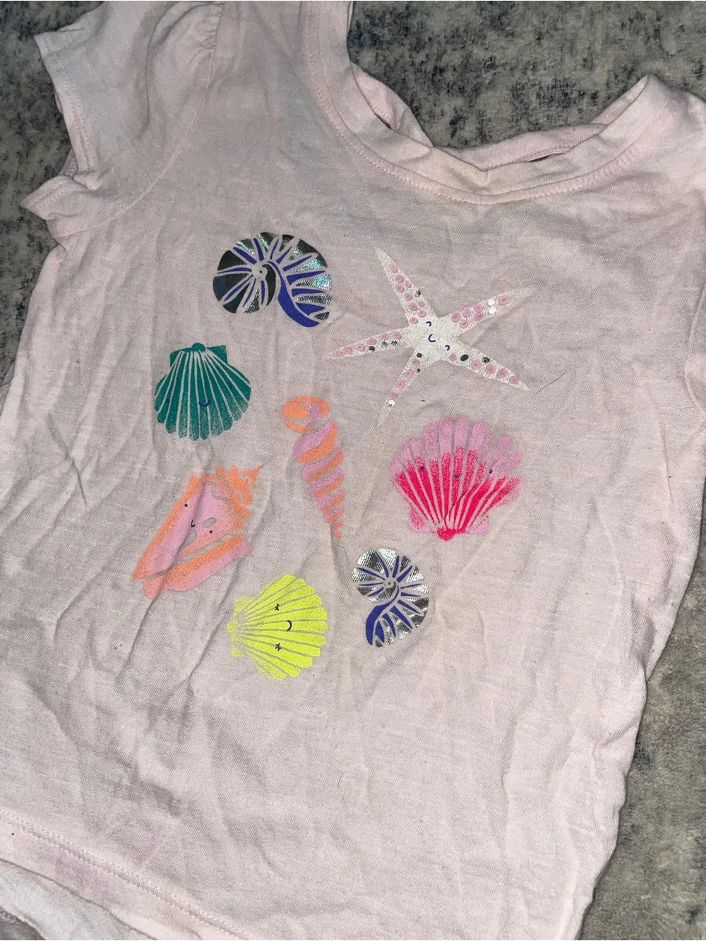 Cat & Jack short sleeve top size 5T